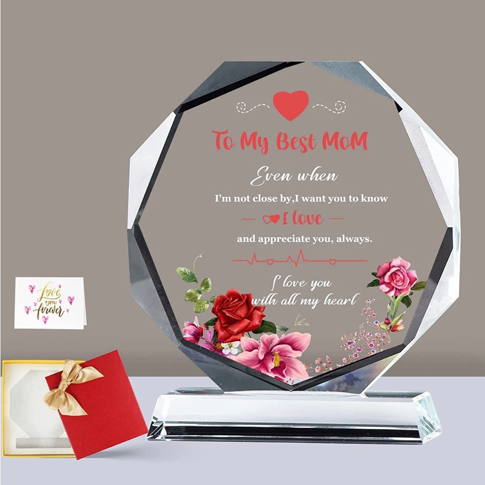 Birthday Gifts for Mom Mothers Day Christmas Gifts Mother Crystal Sign Holiday